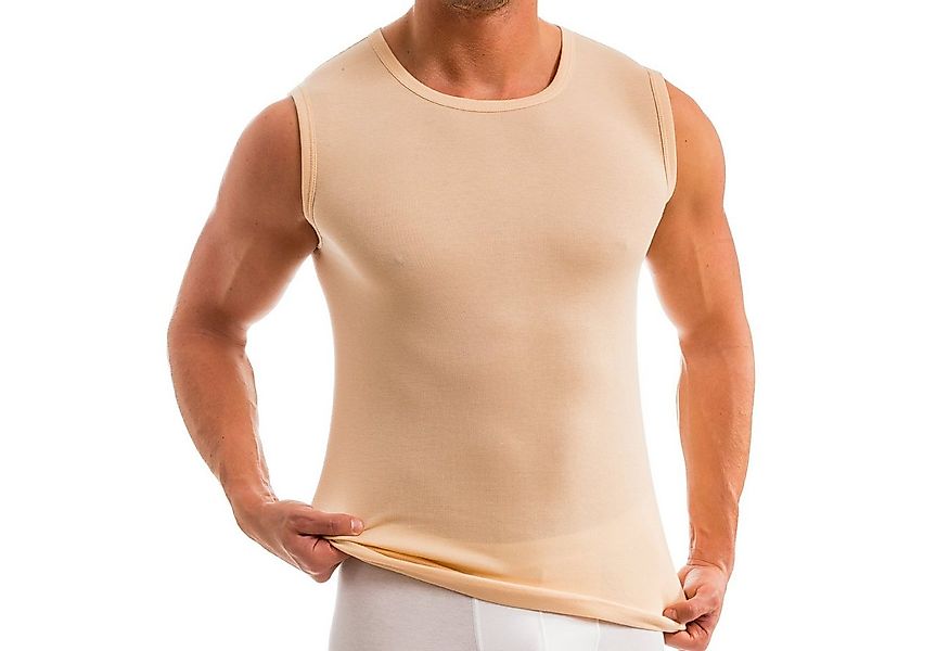 HERMKO Unterhemd 1.6040 Baumwolle/Modal, Sporthemd, Muskelshirt, Rundhals, günstig online kaufen