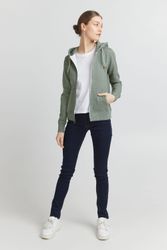 OXMO Kapuzensweatjacke OXCelia Sweatshirtjacke mit Kapuze günstig online kaufen