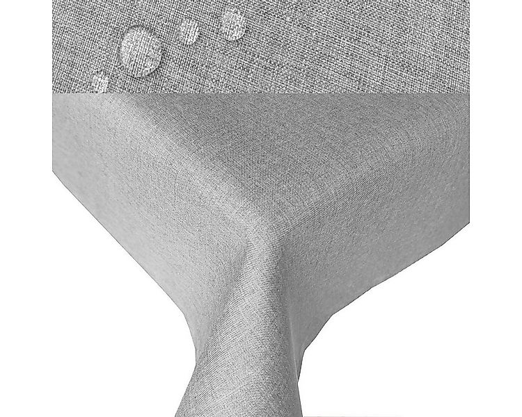 Tischdecke Strapazierfähig Leinenoptik Tischdecke bügelfrei, bügelfrei, pfl günstig online kaufen