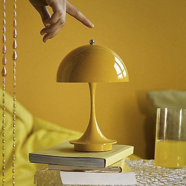 Louis Poulsen Panthella Portable 160 V3, opaque gelb günstig online kaufen