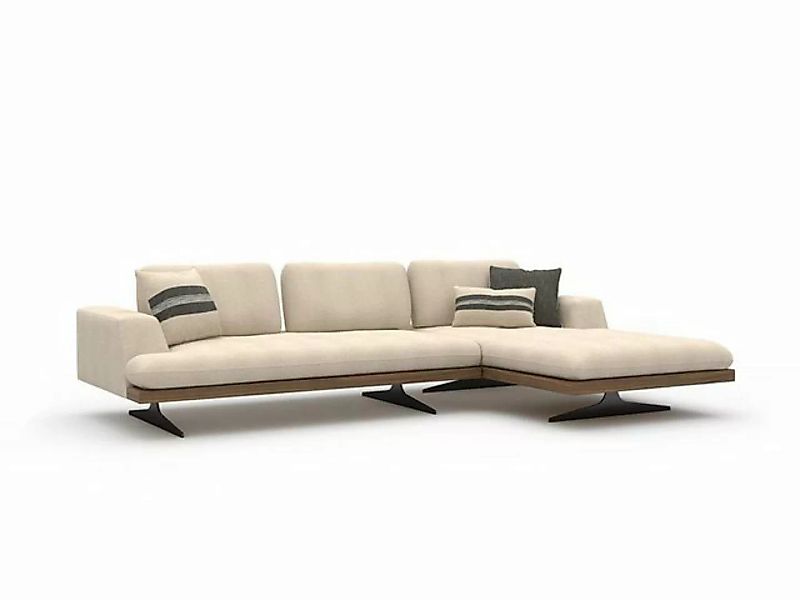 JVmoebel Ecksofa Weiß Luxus Ecksofa L-Form Wohnzimmer Modern Sofa Relax, 2 günstig online kaufen
