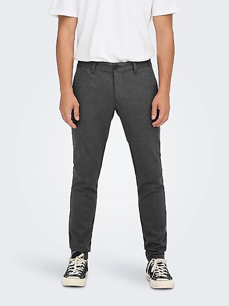 ONLY & SONS Chinohose "ONSMARK SLIM HERRINGBONE 2911 PANT NOOS" günstig online kaufen