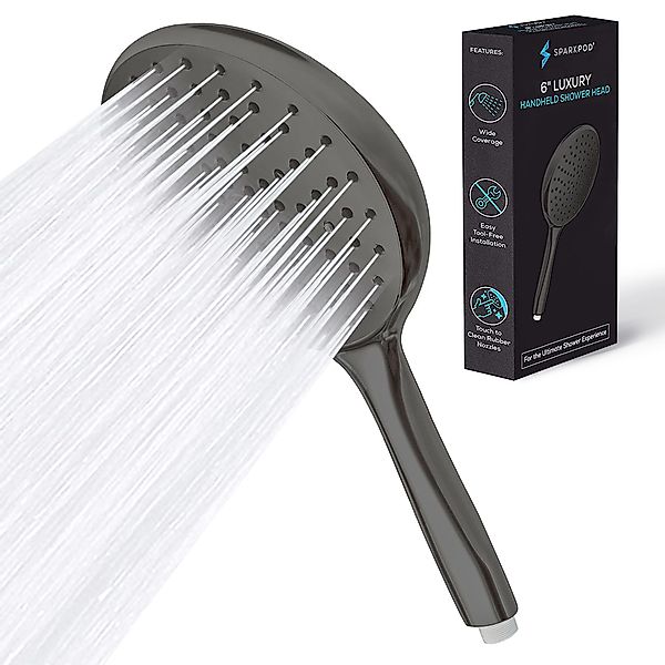sparkpod Handbrause XXL Regendusche Hochdruck Handbrause günstig online kaufen