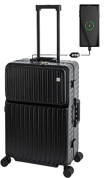 Travelhouse Hartschalen-Trolley Roma, 4 Rollen, mit günstig online kaufen