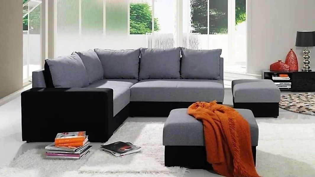 DB-Möbel Ecksofa mit Schlaffunktion BESTO MUNA Sofa vom Hersteller günstig online kaufen