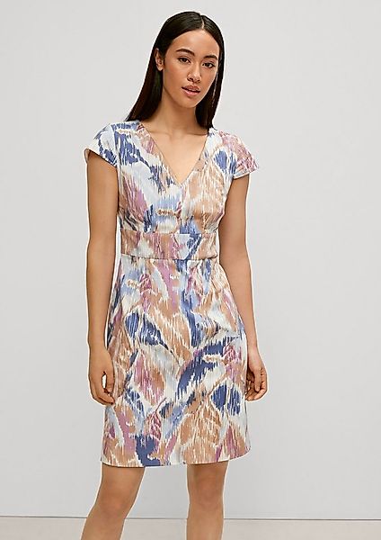 comma Minikleid Kleid Etuikleid mit Kappärmeln günstig online kaufen