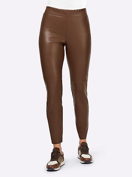 heine Jerseyhose Lederimitat-Leggings normal günstig online kaufen