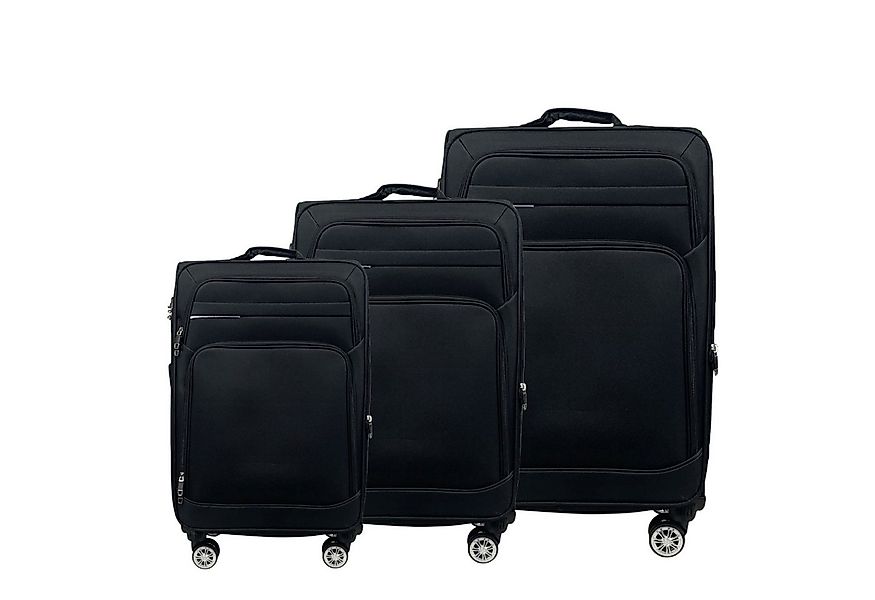 MTB Kofferset Reisekoffer Handgepäck Tasche Trolley Koffer Stoffkoffer 3er günstig online kaufen