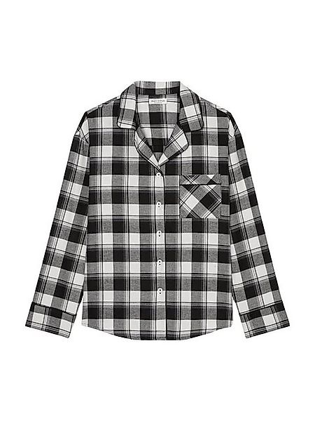 Marc O'Polo Pyjamaoberteil Cozy Flanell schlaf-oberteil nachthemd sleepshir günstig online kaufen