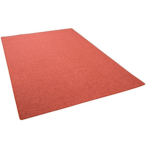 Snapstyle Feinschlingen Velour Teppich Strong Terrakotta 100x100cm günstig online kaufen