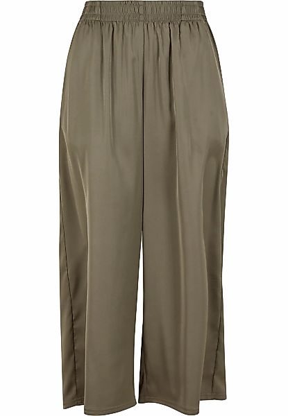 URBAN CLASSICS Stoffhose "Urban Classics Ladies Satin Wide Leg Culotte", (1 günstig online kaufen
