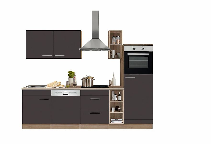 OPTIFIT Küchenzeile "Kalmar" Breite 270 cm, wahlweise mit E-Geräten, mit Ar günstig online kaufen