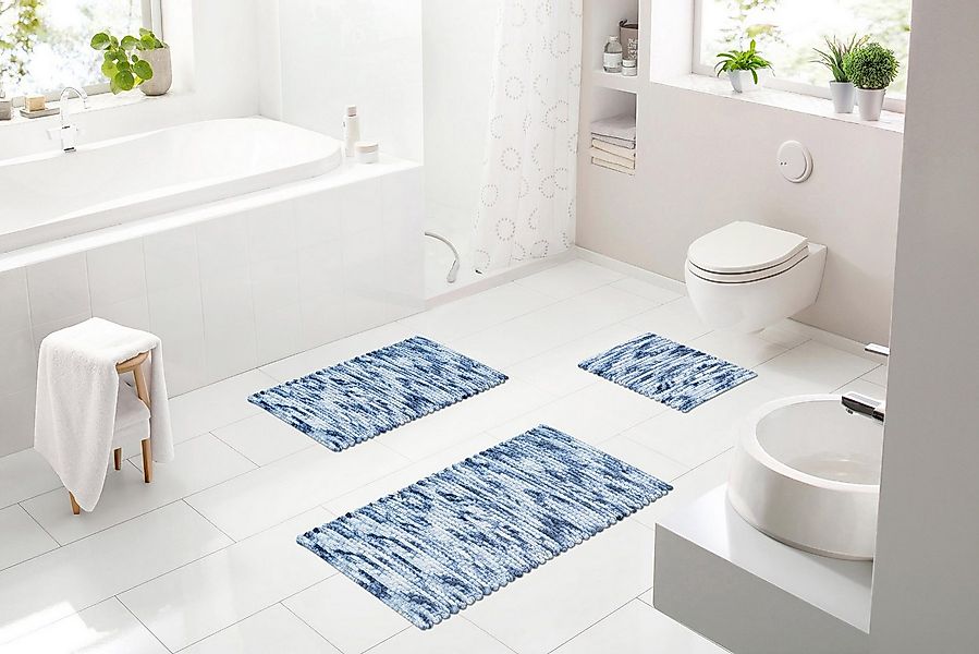 Grund Badematte Leonie, Höhe 15 mm, beidseitig nutzbar, fußbodenheizungsgee günstig online kaufen