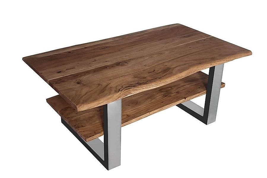 Loreno® Couchtisch Patrick, Baumkante, Akazie massiv, günstig online kaufen