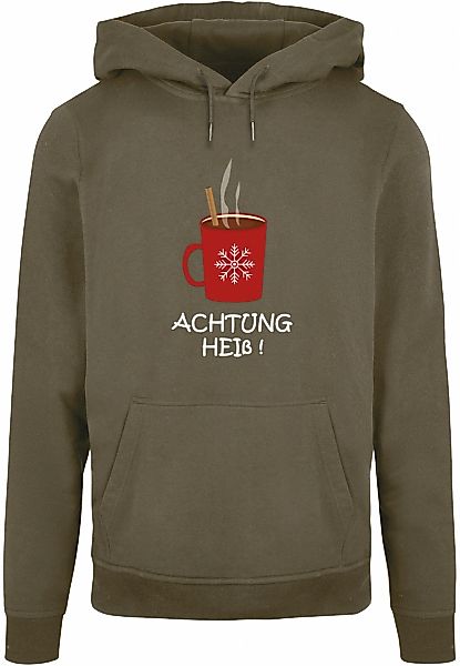 Merchcode Kapuzensweatshirt "Merchcode Herren Achtung heiss Basic Hoody" 1 günstig online kaufen