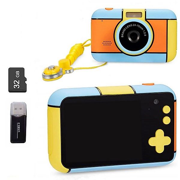 Coonoor Spielzeug-Zoom Digitalkamera mit 32GB SD-Karte & Kartenleser, 32MP günstig online kaufen