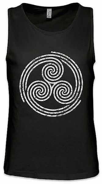 Urban Backwoods Tanktop Triskelion Symbol II Ärmelloses T-Shirt Nordic Celt günstig online kaufen