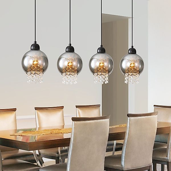 ZMH Pendelleuchte Esszimmer 3/4 Flammig E27 günstig online kaufen