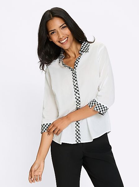 Sieh an! Klassische Bluse Trachtenbluse günstig online kaufen