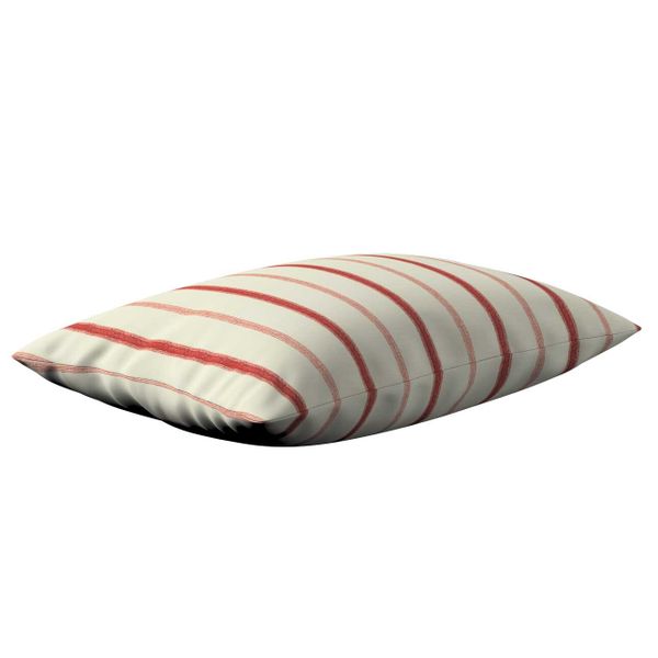 Kissenhülle Mia rechteckig, creme- rot gestreift, 47 x 28 cm, Avinon (129-1 günstig online kaufen