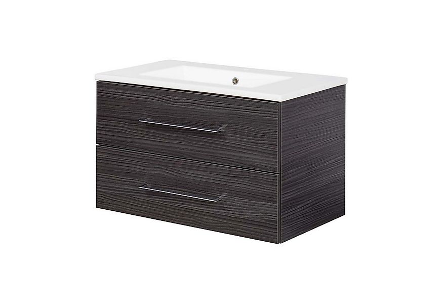 FACKELMANN Badmöbel-Set Waschtischunterschrank inkl. Keramikbecken B.PERFEK günstig online kaufen