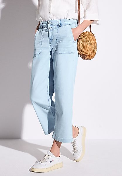 STREET ONE Weite Jeans mit Taschen günstig online kaufen