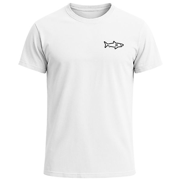 Neverless Print-Shirt Herren T-Shirt mit Hai günstig online kaufen