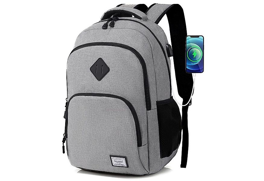 TAN.TOMI Rucksack Laptop Rucksack Herren Große Kapazität Casual Rucksack, f günstig online kaufen