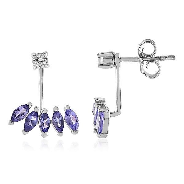 Cavill Ohrring-Set Tansanit-Sterlingsilber-Ohrringe (2-tlg) günstig online kaufen