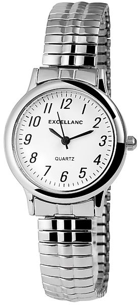 Excellanc Quarzuhr 1700001 Edelstahlzugarmband, damen, feminin, günstig online kaufen