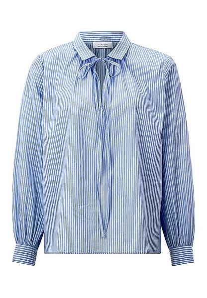 RICHROYAL Klassische Bluse Damen Bluse mit Bindekragen (1-tlg) günstig online kaufen
