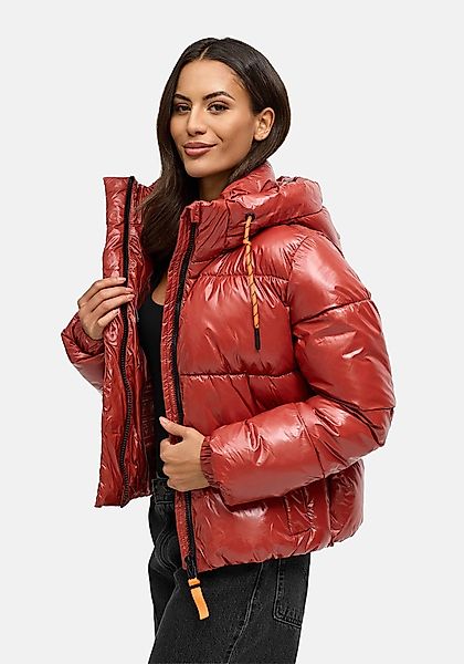Marikoo Winterjacke Skyraa Leicht glänzendes Obermaterial günstig online kaufen