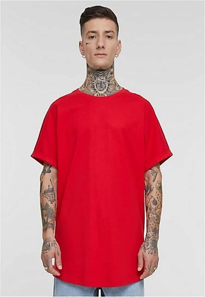 URBAN CLASSICS T-Shirt TB1561 - Long Shaped Turnup Tee cityred L günstig online kaufen