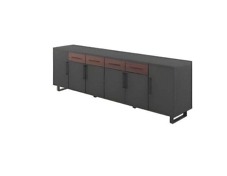 Xlmoebel Aktenschrank Exklusiver dunkelbrauner Aktenschrank Luxus Büroeinri günstig online kaufen