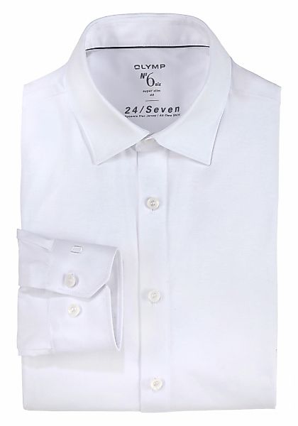 OLYMP Businesshemd No. Six 24/Seven super slim in bequemer Jersey-Qualität günstig online kaufen