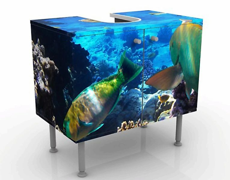 Waschbeckenunterschrank Underwater Dreams günstig online kaufen