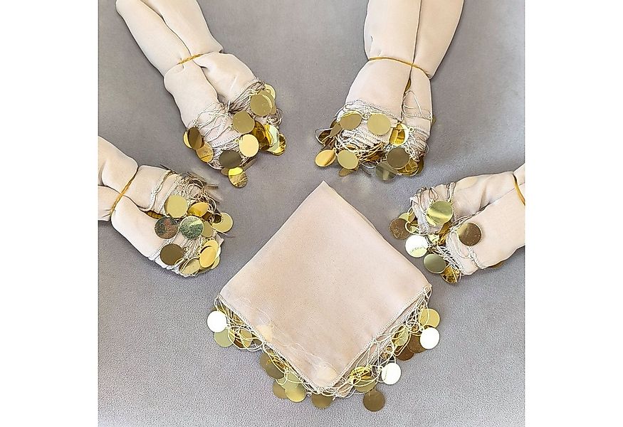 Erya Lounge Modetuch 10x Luxus Halay Mendili Set Tanztücher Dügün Hochzeit günstig online kaufen