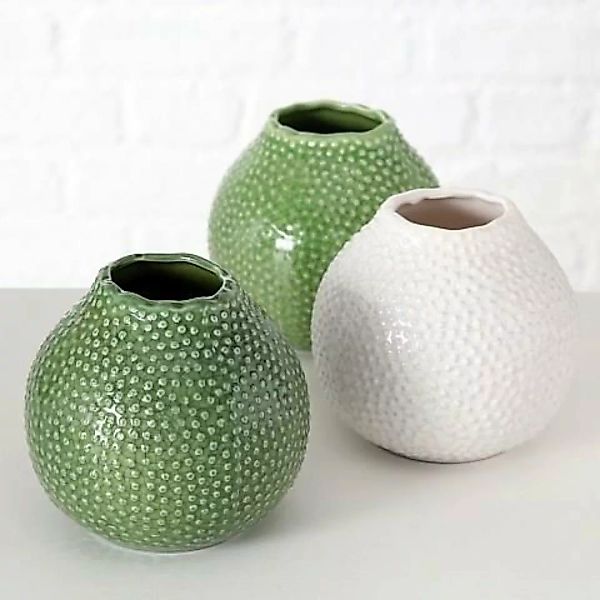 Boltze Vasen Tessa Vase Steingut sortiert 13 cm (1 Stück) (mehrfarbig) günstig online kaufen