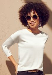 LASCANA 3/4-Arm-Shirt "aus feinem Strick" 2er-Pack, aus pflegeleichter Qual günstig online kaufen