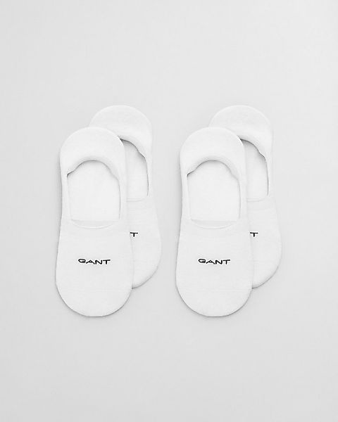 Gant Füßlinge INVISIBLE SOCKS 2-PACK mit Silikonbesatz am Fersenbereich günstig online kaufen