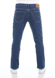 Lee Herren Jeans Brooklyn Straight - Regular Fit - Blau - Dark Stonewash günstig online kaufen