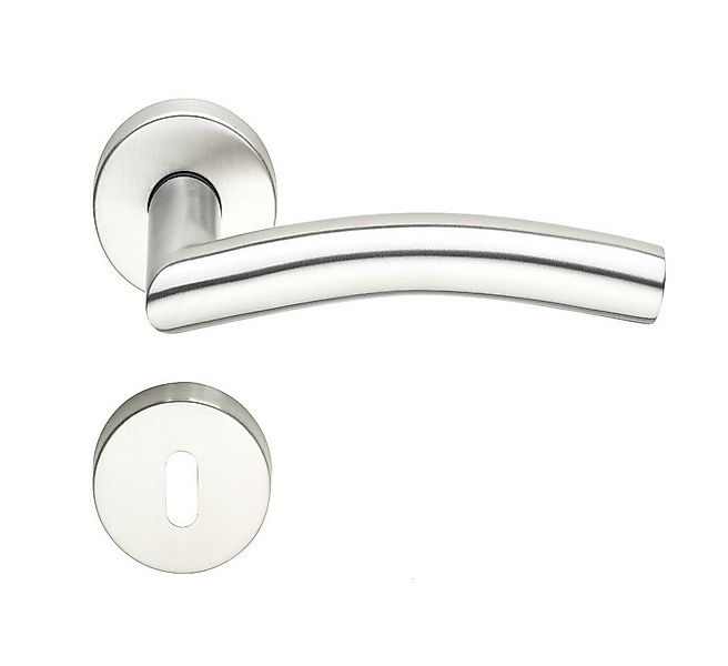 MeinTürgriff Drückergarnitur Neapel Edelstahl matt Türgriff für Innentüren günstig online kaufen