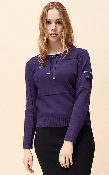 Passioni Strickpullover mit Taschendetail günstig online kaufen