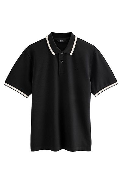 Next Poloshirt Kurzärmeliges Poloshirt mit Randstreifen (1-tlg) günstig online kaufen