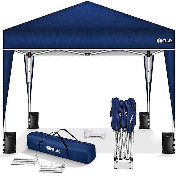 tillvex Faltpavillon tillvex® Pavillon 3x3m Wasserdicht günstig online kaufen