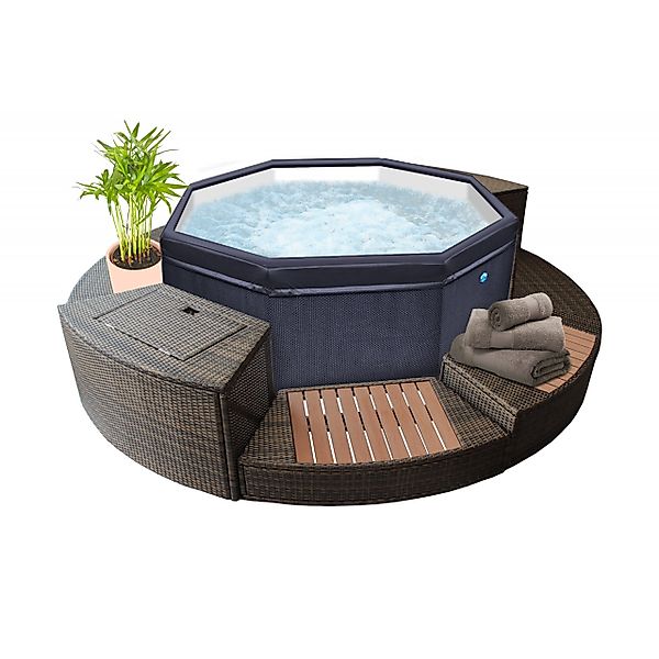 NetSpa Whirlpool NetSpa Octopus Outdoor Whirlpool günstig online kaufen