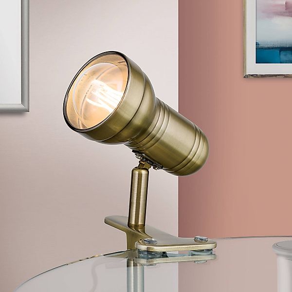 Orion Leuchten Klemmleuchte Wilhelm 1 x E27 Antik günstig online kaufen