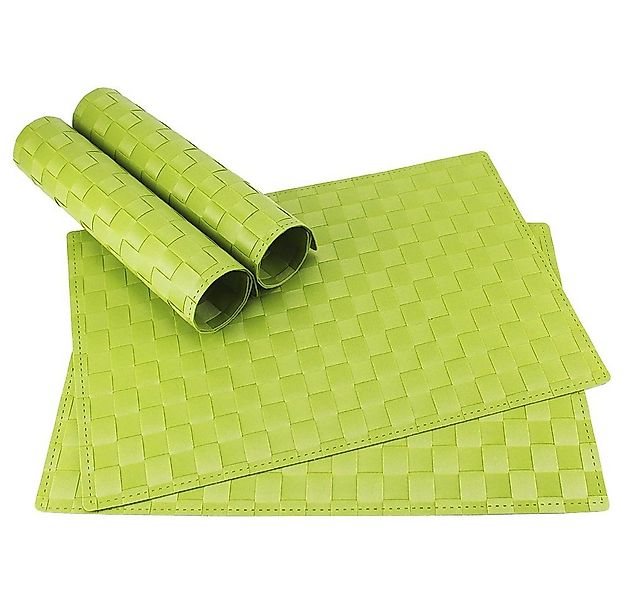 matches21 HOME & HOBBY Platzset Tischset MODERN grün hellgrün 4er Tischunte günstig online kaufen