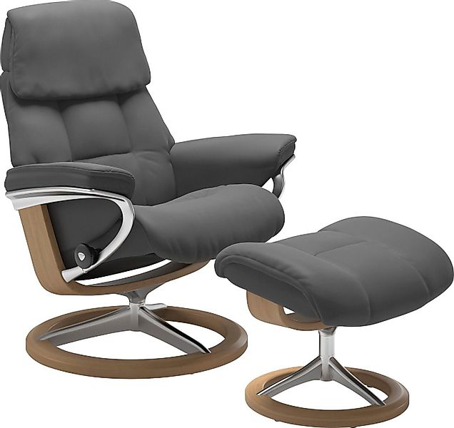 Stressless® Hocker Ruby, mit Signature Base, Gestell Eiche, Wenge, Braun & günstig online kaufen