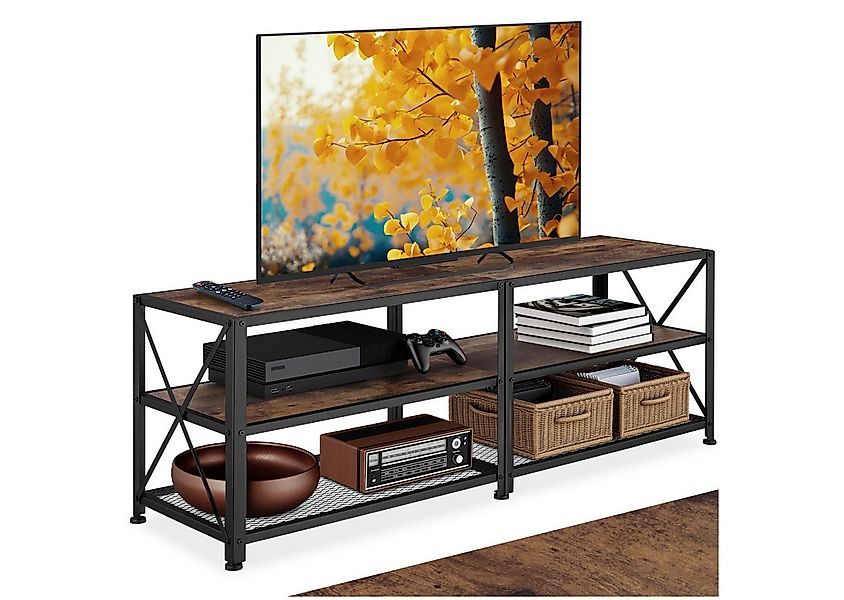 tectake Lowboard TV-Regal, Industrial Style günstig online kaufen